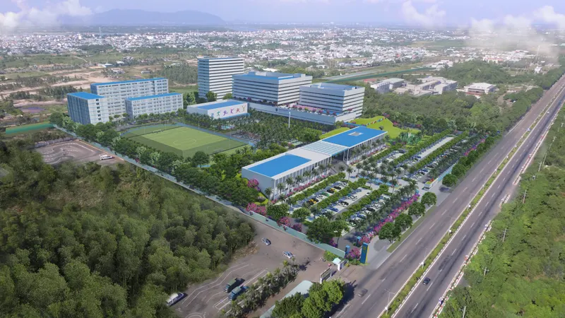 Khuôn viên Trường Đại học Bà Rịa – Vũng Tàu
